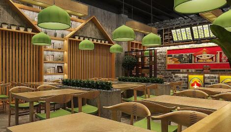 船营如何设计中式快餐店打造中式风味